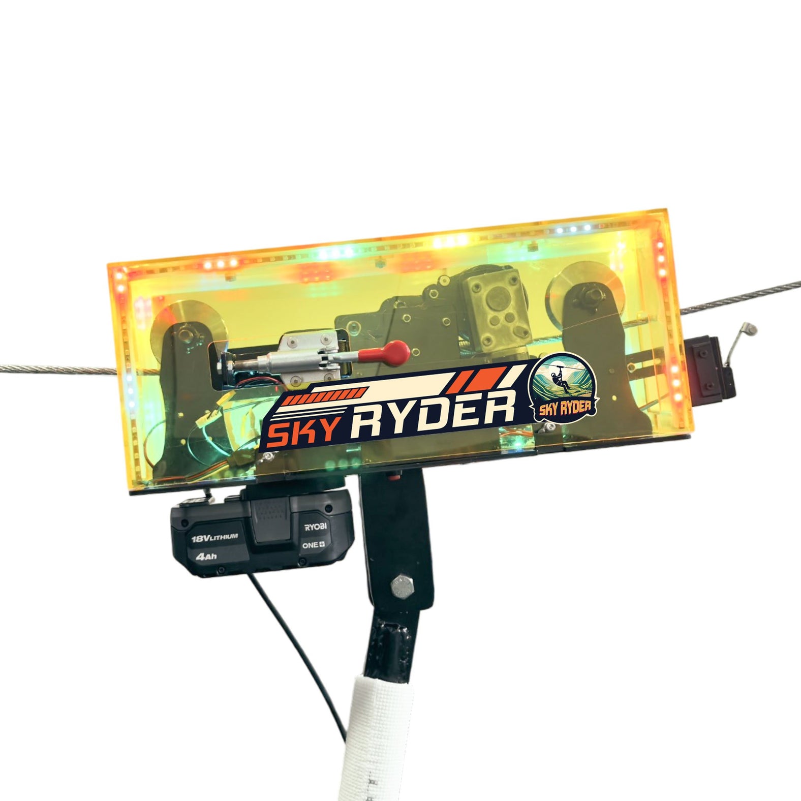 Sky Ryder – Gravity Meets Innovation in Powered Zip Line Mobility